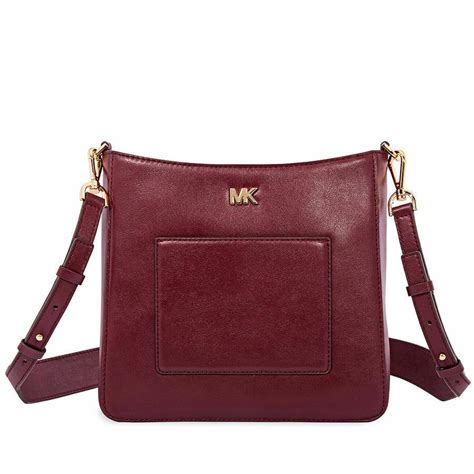 michael michael kors gloria crossbody oxblood worn|MICHAEL Michael Kors Oxblood Red Leather Gloria Swing .